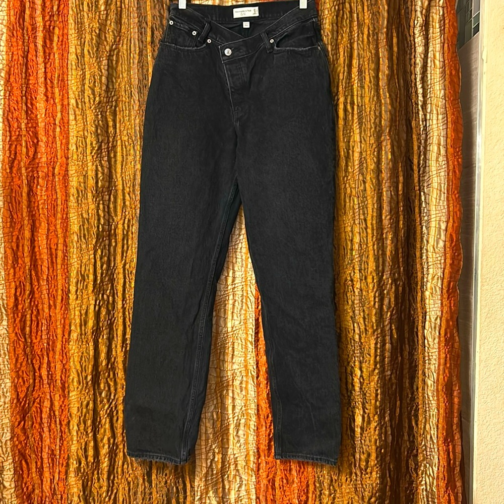 Abercrombie & Fitch the dad high rise jeans